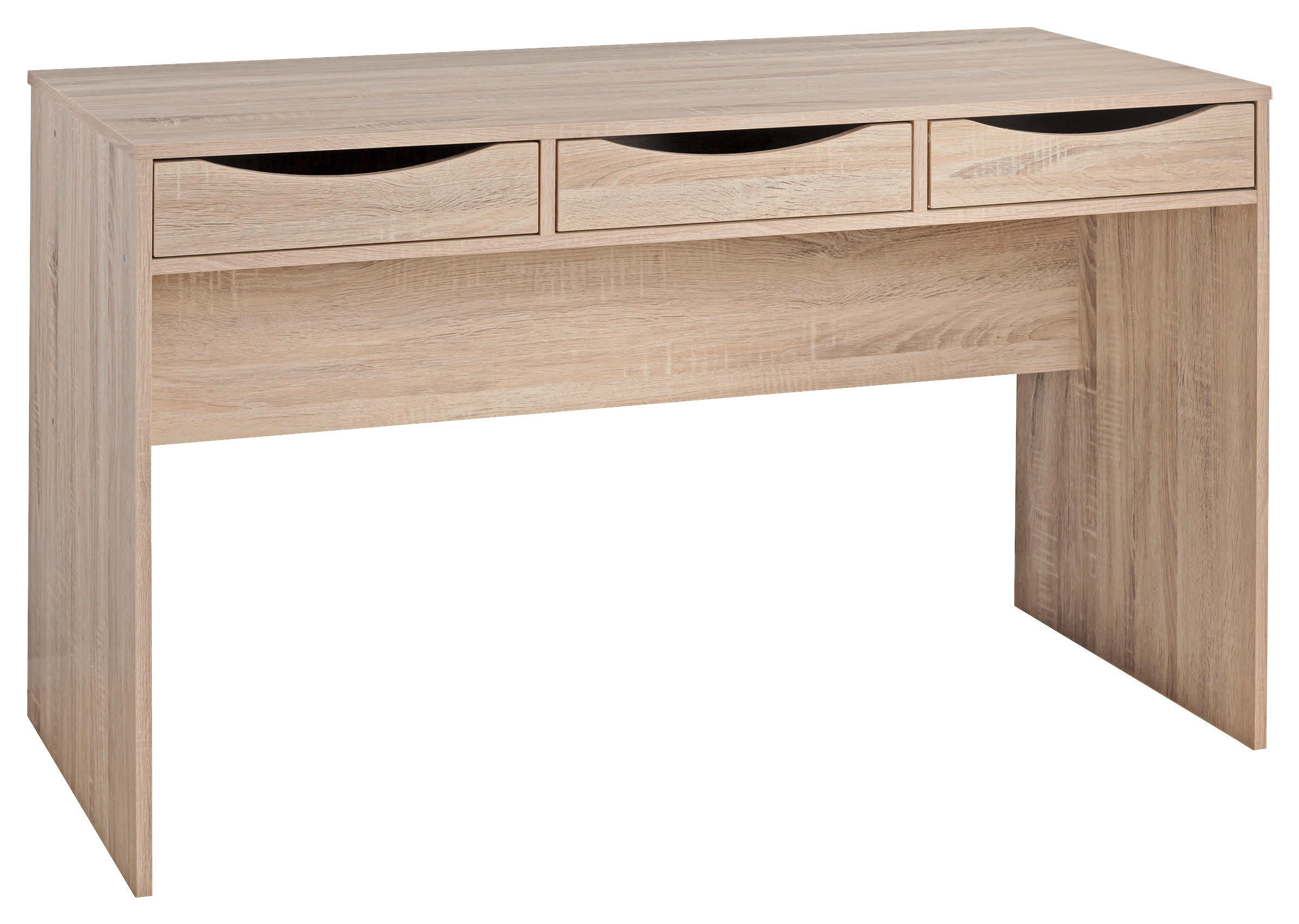 ÍRÓASZTAL  - Sonoma tölgy, Modern, faalapú anyag (120/55/75cm) - MID.YOU