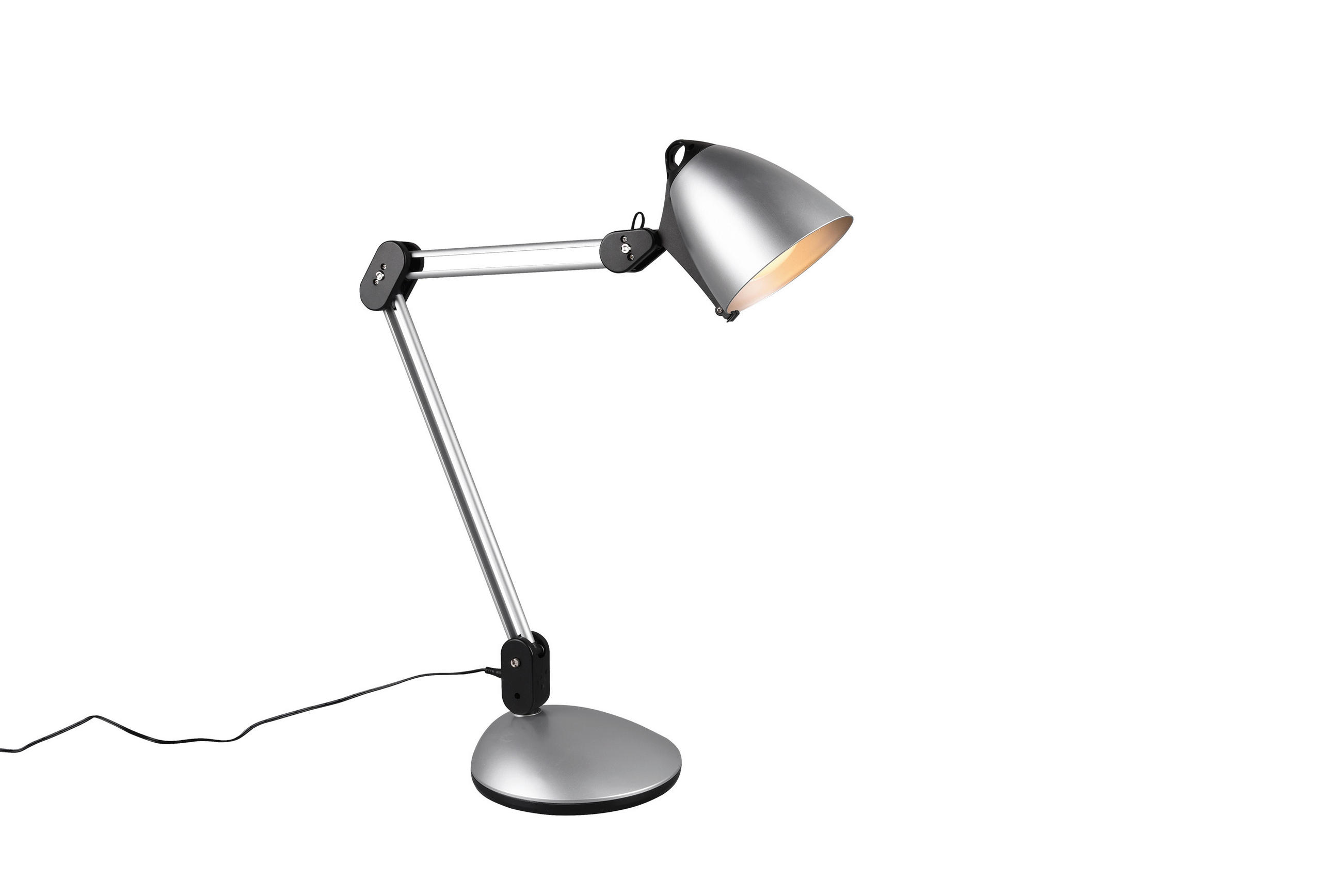 STONA LED LAMPA Nadal  - boja titanijuma/crna, Osnovno, plastika (19,00/57,0/46,00cm)