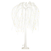 DEKORAČNÍ LED SVÍTIDLO - bílá, Basics, kov/plast (18/6/87cm)