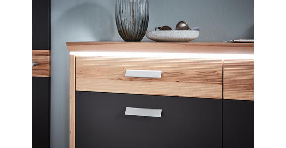 SCHUHSCHRANK 123/96/32 cm - Dunkelbraun/Silberfarben, Design, Holz/Holzwerkstoff (123/96/32cm) - Dieter Knoll