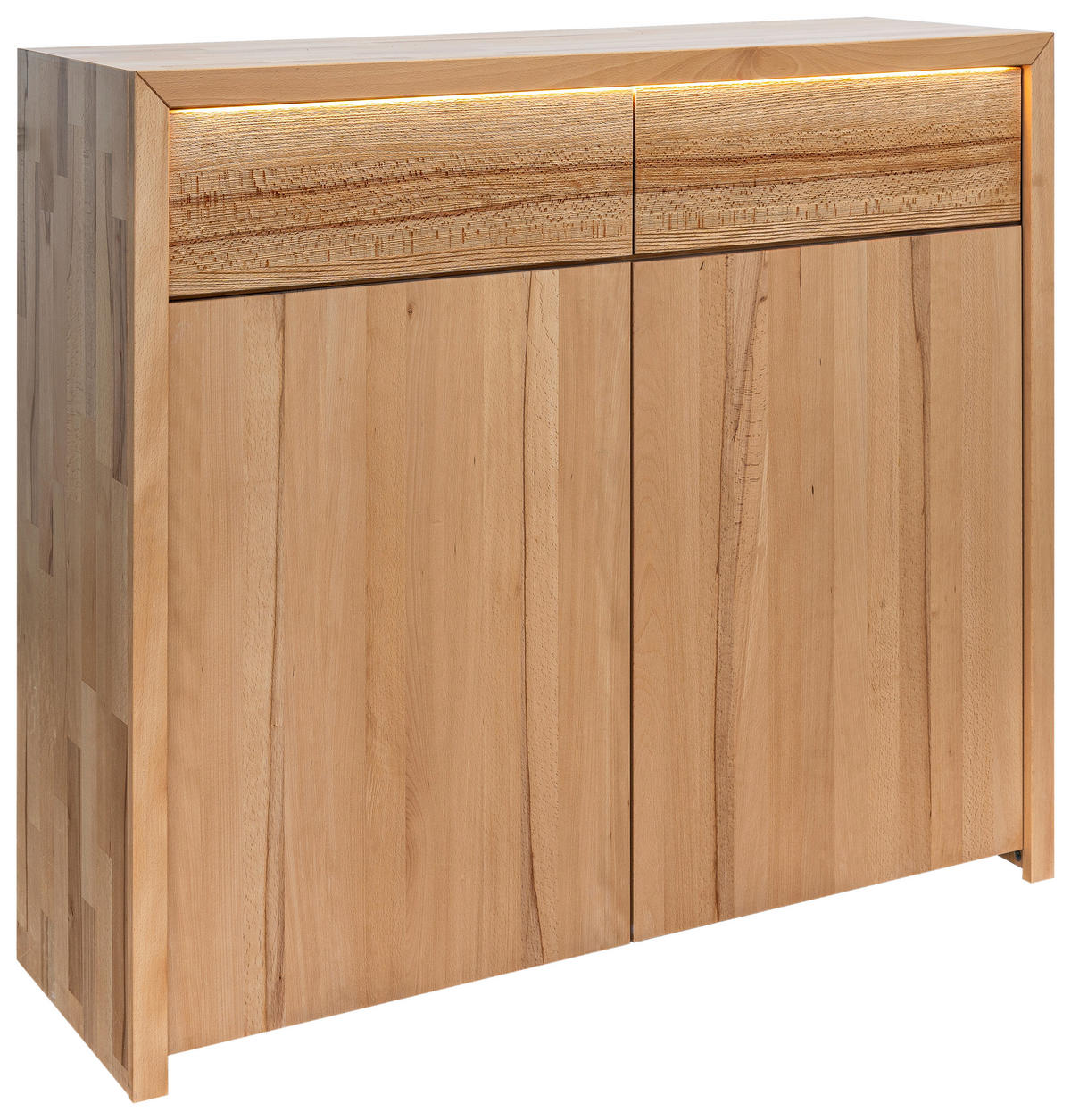 KOMMODE  in 120/108/40 cm  - Buchefarben, MODERN, Holz (120/108/40cm) - MID.YOU