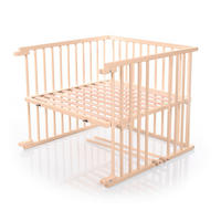 GITTERBETT 95/94/79 cm  - Beige, Basics, Holz (95/94/79cm) - Babybay
