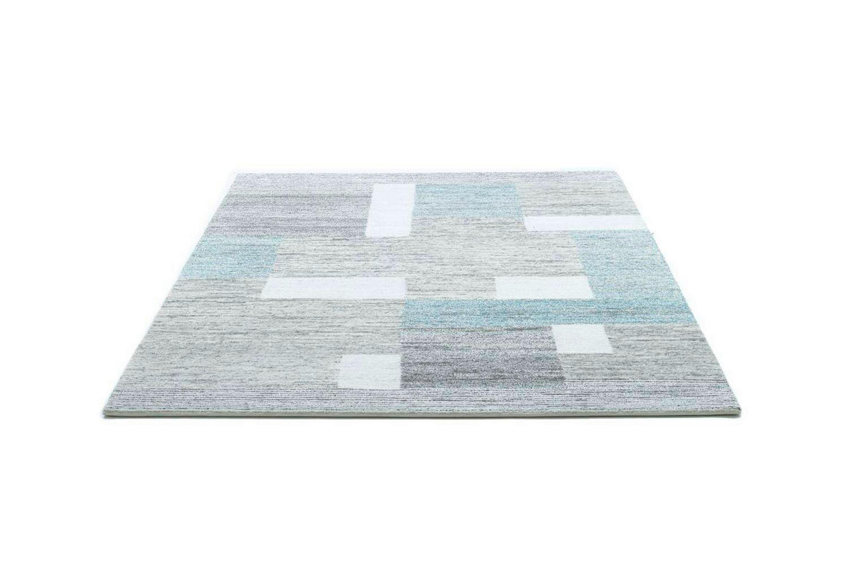 VOLNENA PREPROGA  170/240 cm   turkizna  - turkizna, Basics, tekstil (170/240cm)