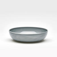 SCHALE Jive 21 cm   - Grau, Basics, Keramik (21cm) - Van Well