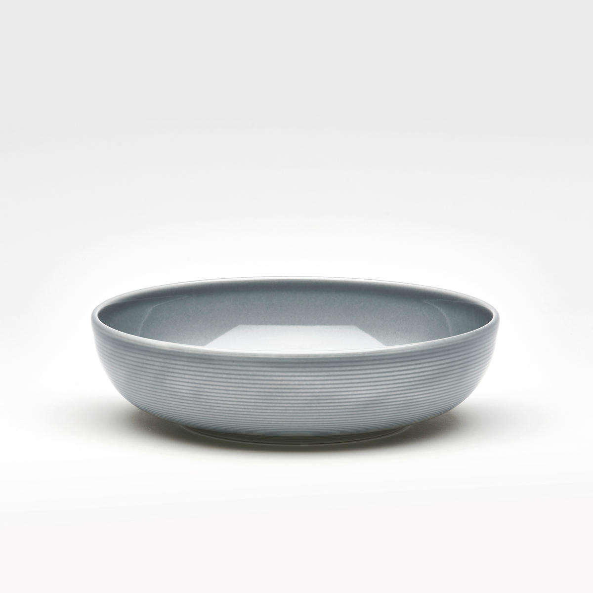 SCHALE Jive 21 cm   - Grau, Basics, Keramik (21cm) - Van Well