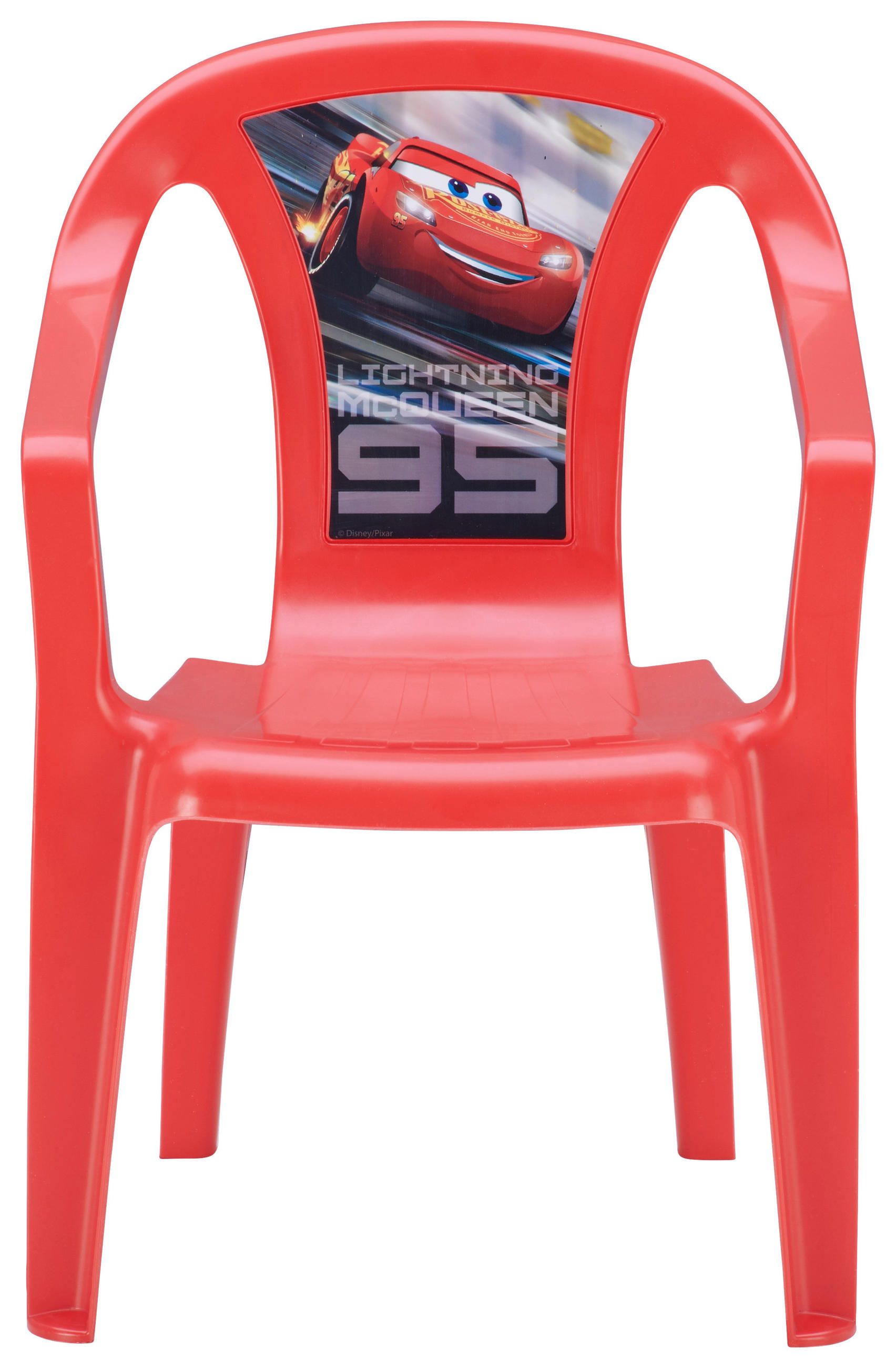 Kinder-gartensessel Cars Sedia +tavolo Kunststoff Rot
