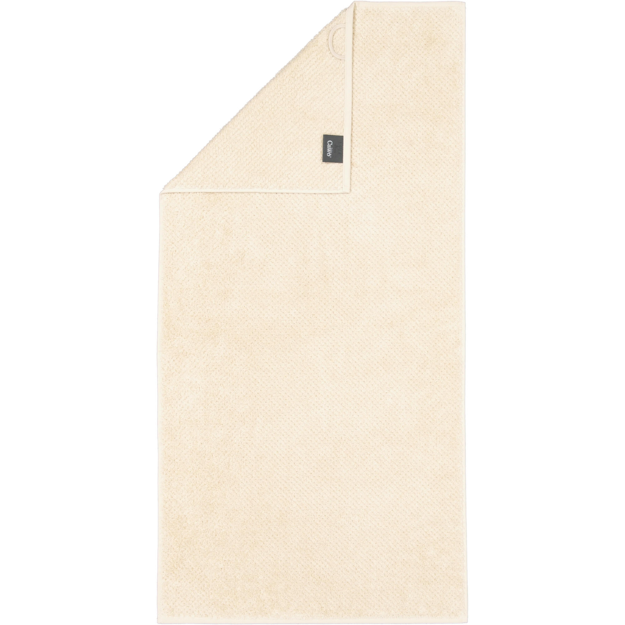 HANDTUCH Pure Uni Beige  - Beige, Basics, Textil (50/100cm) - Cawoe