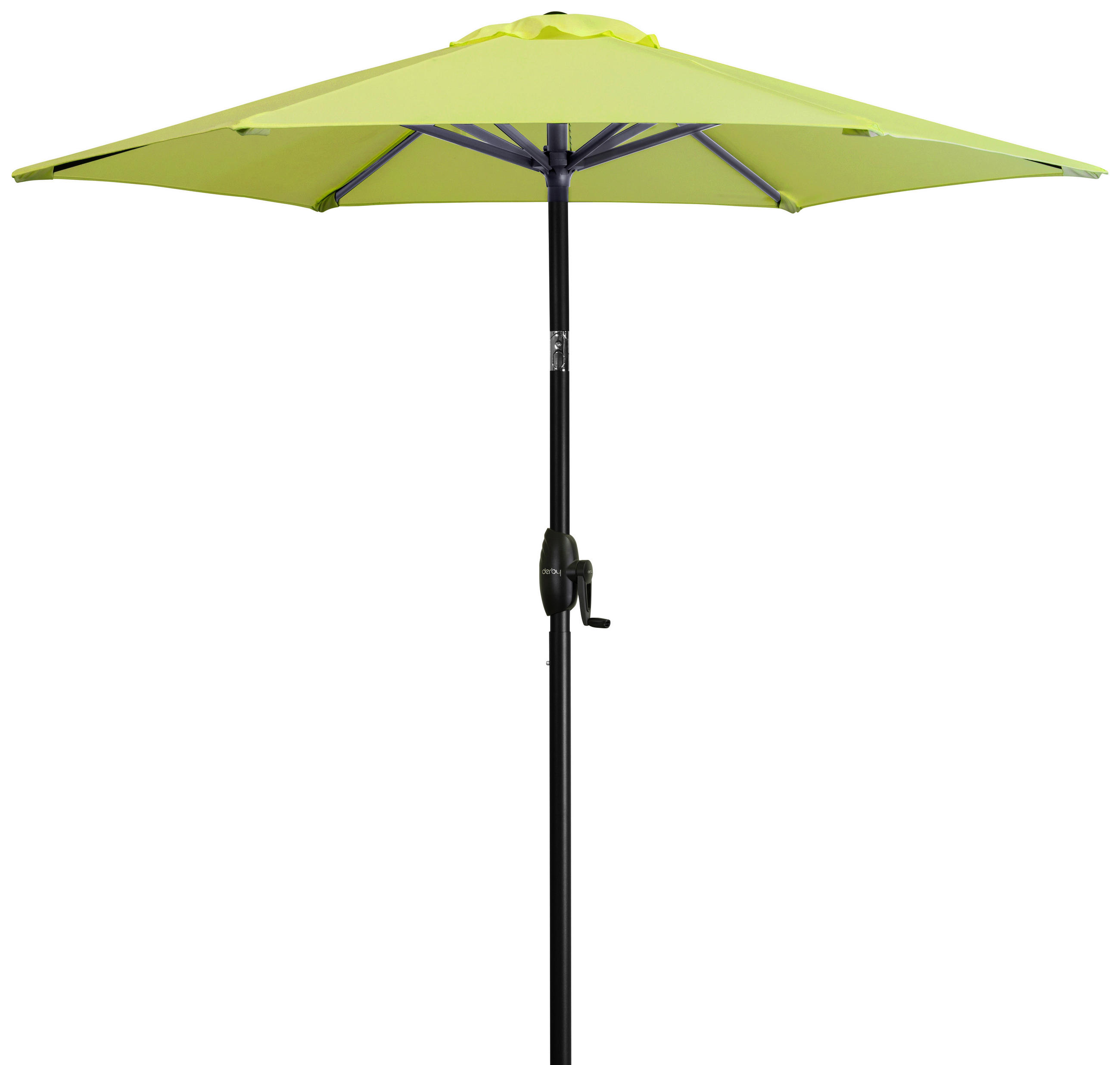 SONNENSCHIRM 180 cm Grün  - Anthrazit/Grün, Design, Textil/Metall (180/180cm) - Doppler