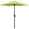 SONNENSCHIRM 180 cm Grün  - Anthrazit/Grün, Design, Textil/Metall (180/180cm) - Doppler