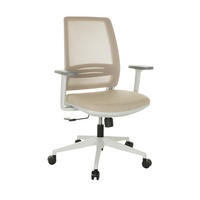 VRTLJIVI STOL tekstil bež  - siva/bela, Basics, umetna masa/tekstil (68/98,5-108,5/56cm) - MID.YOU