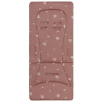 KINDERWAGENEINLAGE - Altrosa/Grau, Basics, Kunststoff/Textil (30/73cm) - Jimmylee