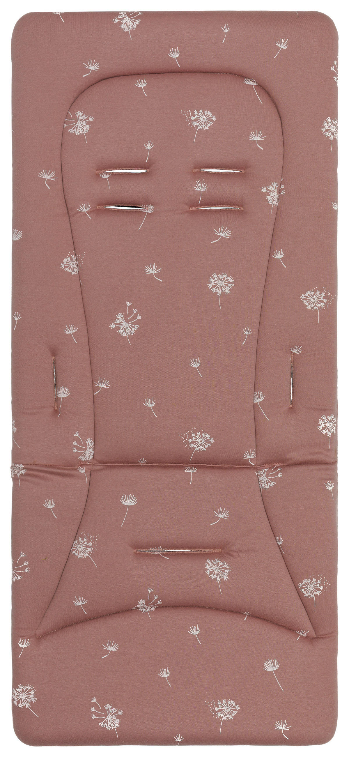 KINDERWAGENEINLAGE - Altrosa/Grau, Basics, Kunststoff/Textil (30/73cm) - Jimmylee