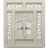 SPIEGEL Hellgrau - Hellgrau, LIFESTYLE, Glas/Holz (60/70/4cm) - Landscape