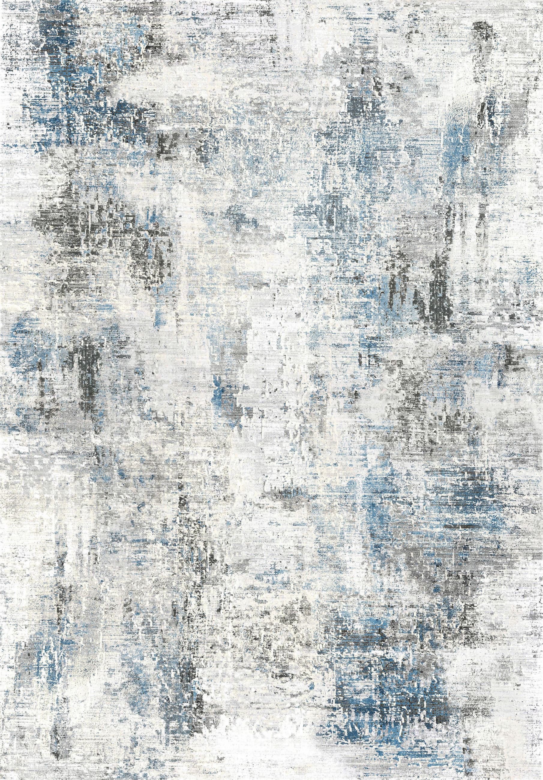 VINTAGE TEPIH 80/150 cm   plava, siva  Atlanta  - siva/plava, Design, tekstil (80/150cm) - Novel