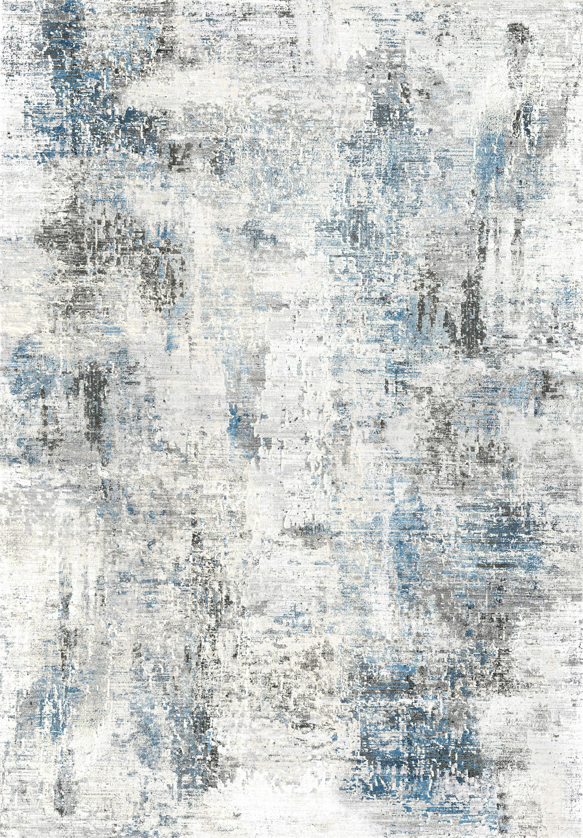 VINTAGE PREPROGA  120/180 cm  potiskano  modra, siva  - modra/siva, Design, tekstil (120/180cm) - Novel