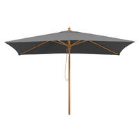 SONNENSCHIRM 300 cm Anthrazit  - Anthrazit/Buchefarben, Basics, Textil/Metall (200/261/300cm) - Schneider
