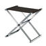 BADHOCKER - Chromfarben/Schwarz, Basics, Kunststoff/Textil (34,5/45/45cm) - Joop!