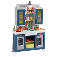 KINDERKÜCHE MODERNES LANDHAUS Modern Farmhouse  - Blau/Weiß, Basics, Kunststoff (76,2/121,9/27,9cm) - Ambia Garden