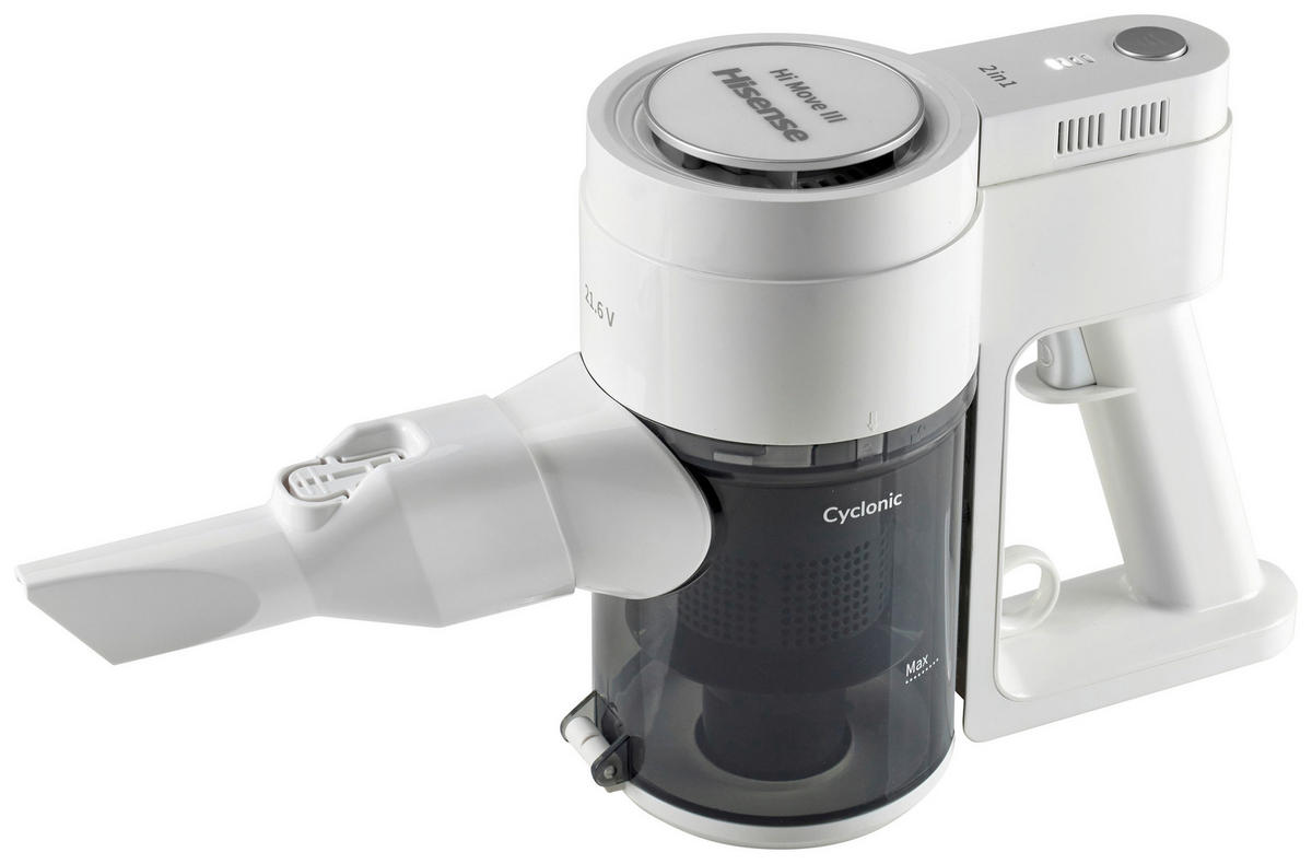 AKKU-BODENSTAUBSAUGER HVC6133WII  - Weiß, MODERN, Kunststoff (25/111/22cm) - Hisense