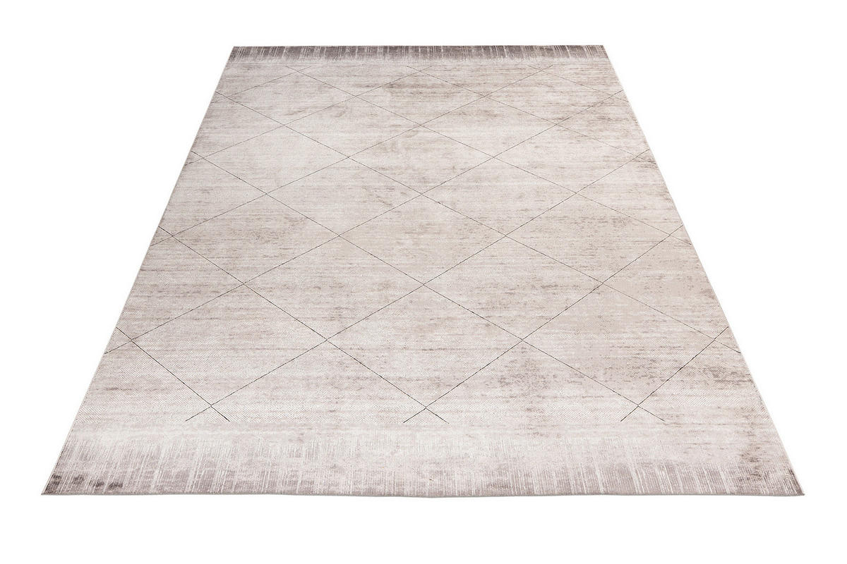 WEBTEPPICH 120/170 cm My Eden of Obsession  - Schwarz/Grau, Design, Textil (120/170cm)