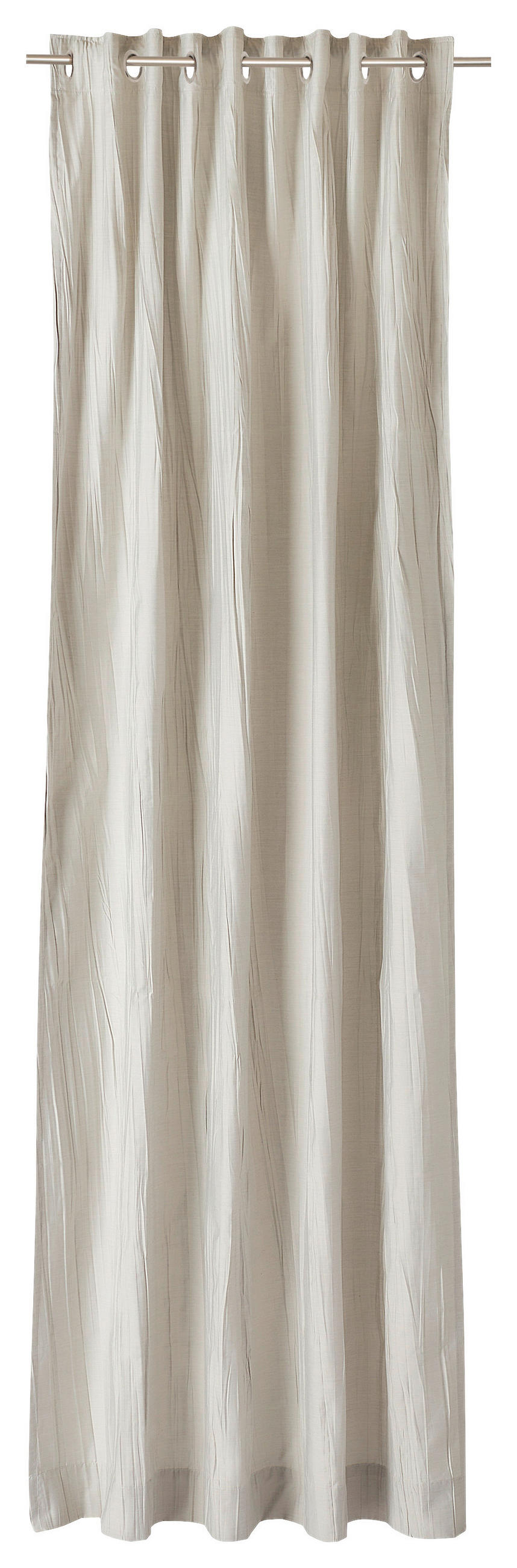 ÖSENSCHAL SW-Crease blickdicht 140/250 cm   - Hellgrau, Basics, Textil (140/250cm) - Schöner Wohnen