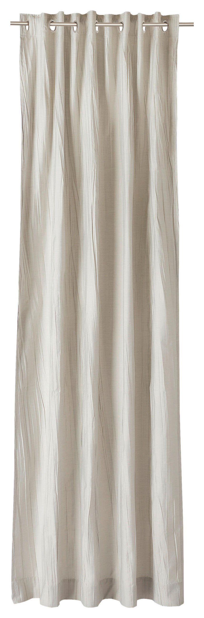 ÖSENSCHAL SW-Crease blickdicht 140/250 cm   - Hellgrau, Basics, Textil (140/250cm) - Schöner Wohnen
