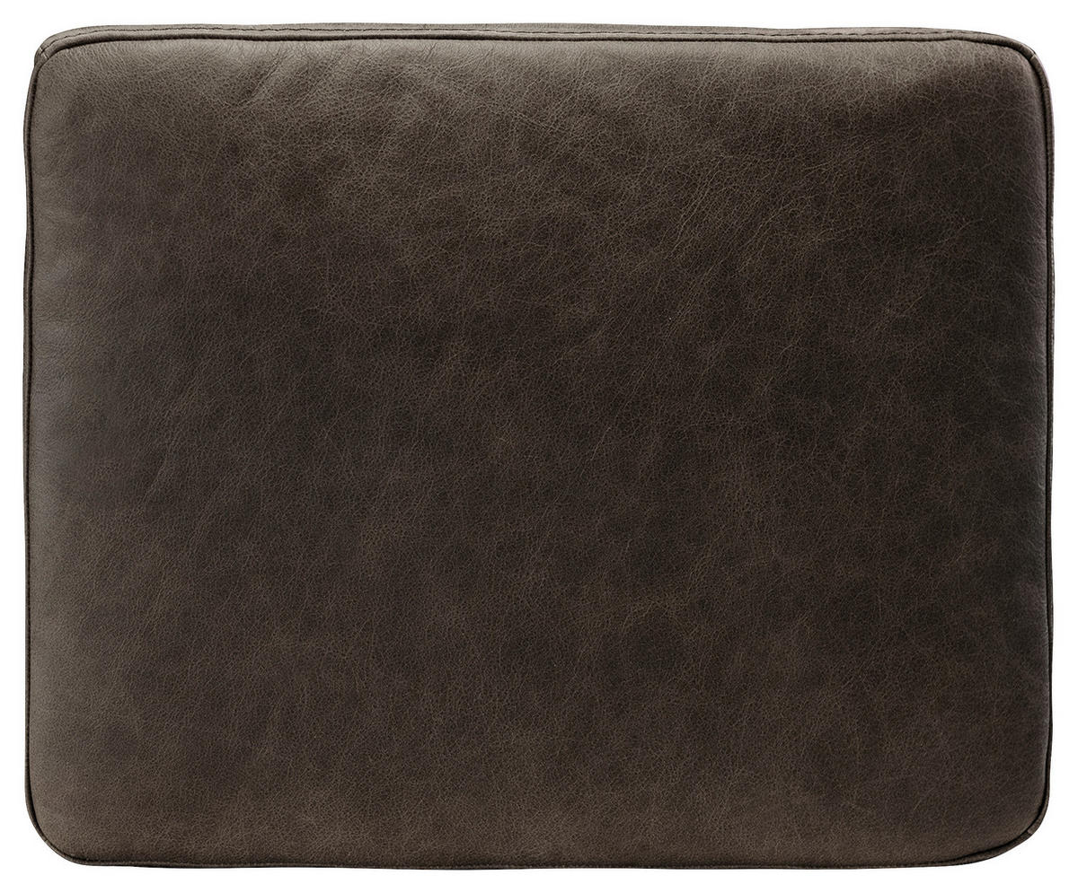 ZIERKISSEN   52/42/7 cm  - Fango, Design, Leder (52/42/7cm) - Livetastic