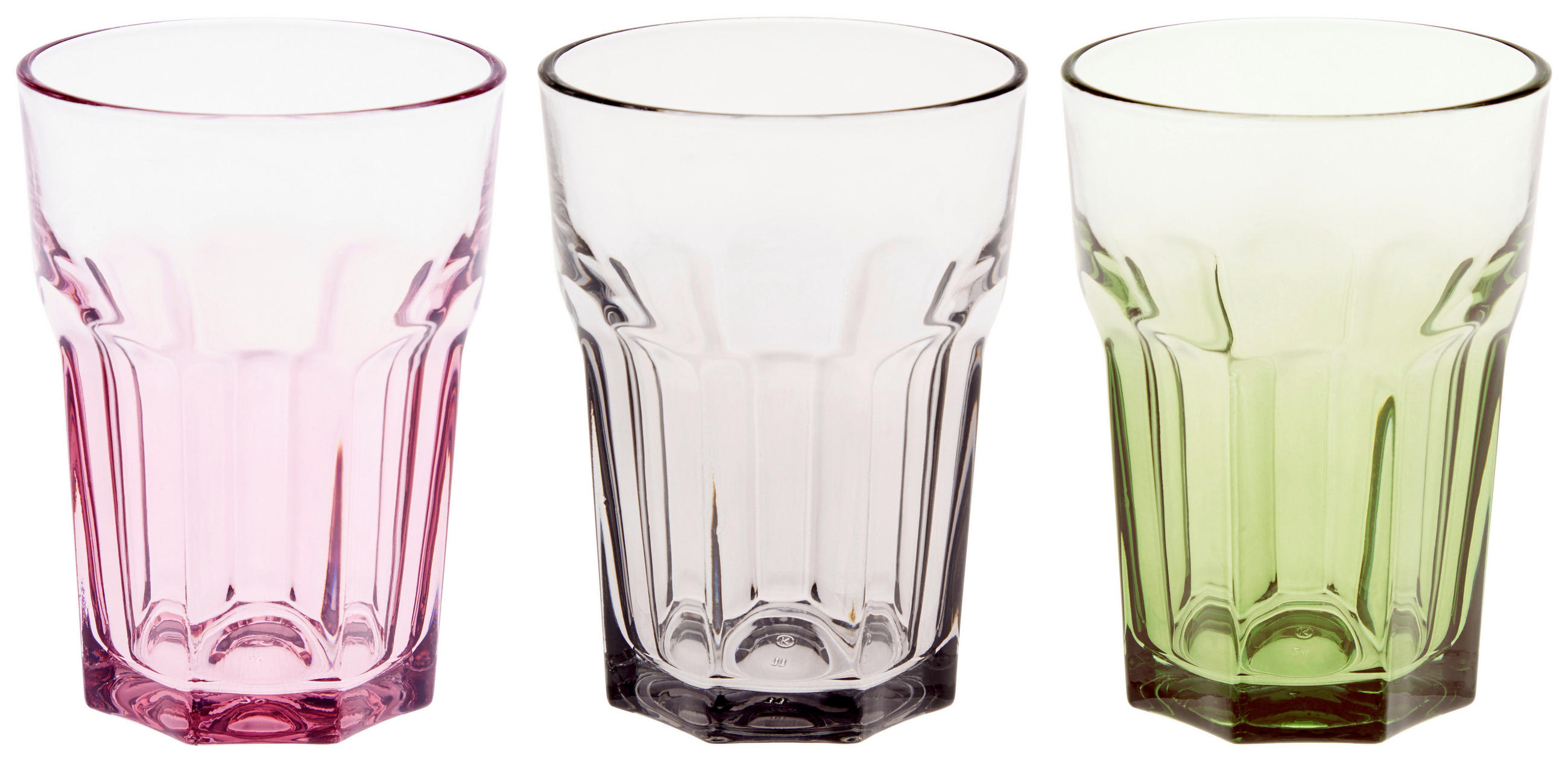 Trinkglas Andrina Versch. Farben ca. 350 ml