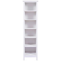 REGAL 50/197/39,5 cm bela  - bela, Design, les (50/197/39,5cm) - Livetastic
