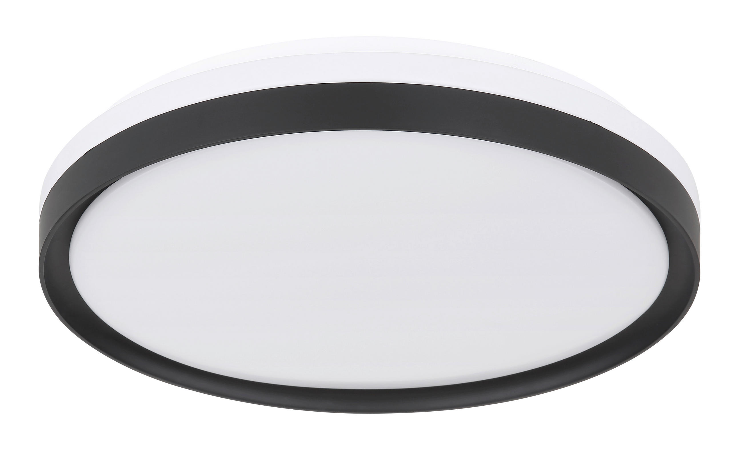 LED-TAKLAMPA 18 W 39/39/8 cm  - vit/opal, Design, metall/plast (39/39/8cm) - Globo