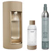 WASSERSPRUDLER GLASSY LATTE  - Greige, Basics, Holzwerkstoff/Kunststoff (18.8/44.5cm) - mysoda