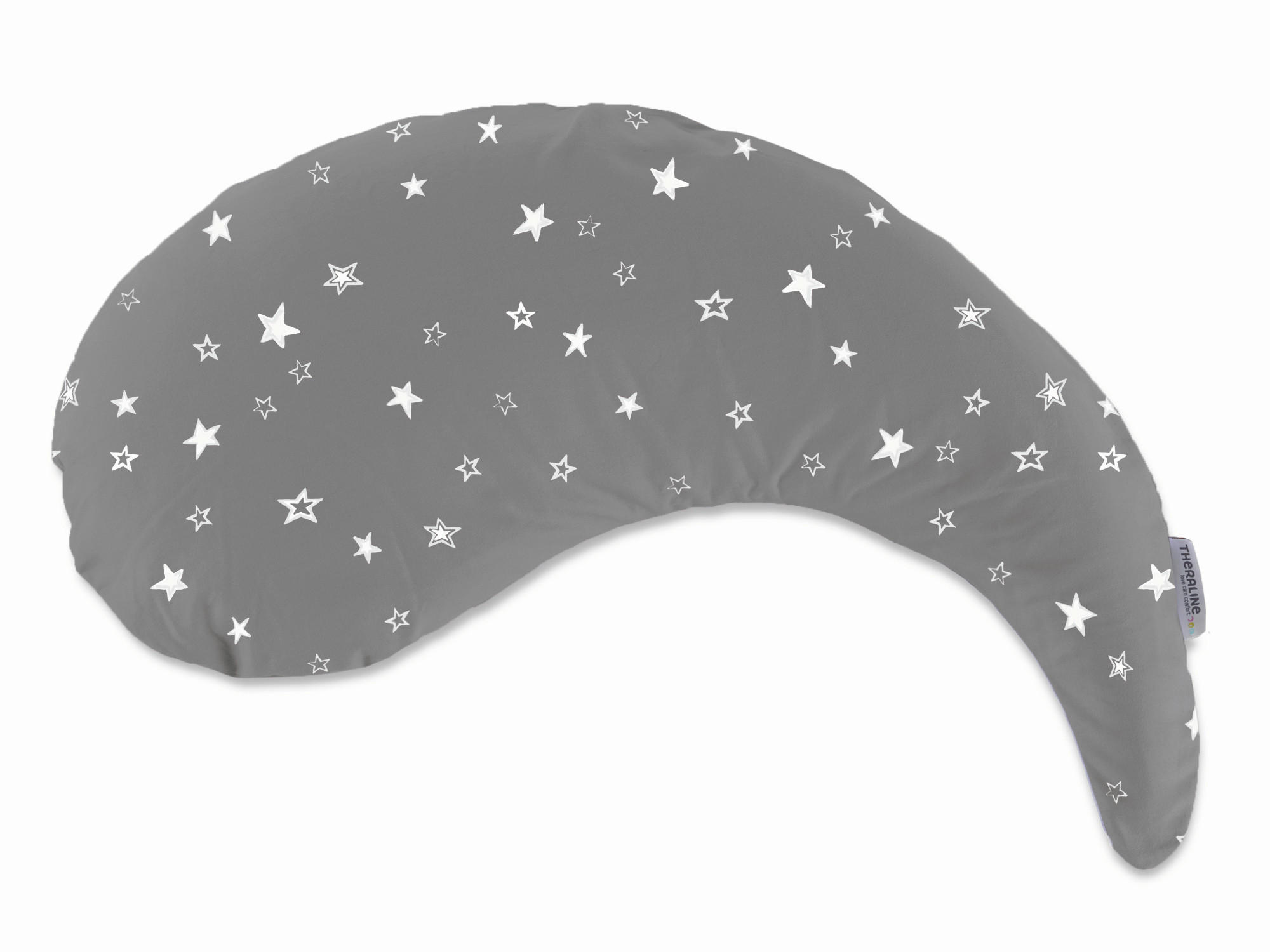 STILLKISSEN   - Grau, KONVENTIONELL, Textil (135x35cmcm) - Theraline