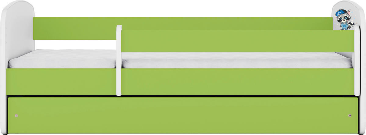 KINDER-/JUNIORBETT - Birkefarben/Weiß, MODERN, Holz/Holzwerkstoff (80/160cm) - MID.YOU