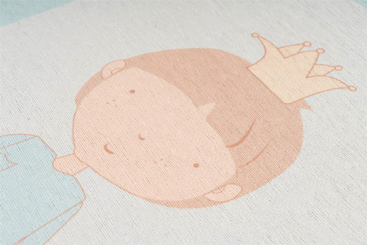 DĚTSKÝ KOBEREC, 120/180 cm mátově tyrkysová - mátově tyrkysová, Basics, textil (120/180cm) - Kayoom