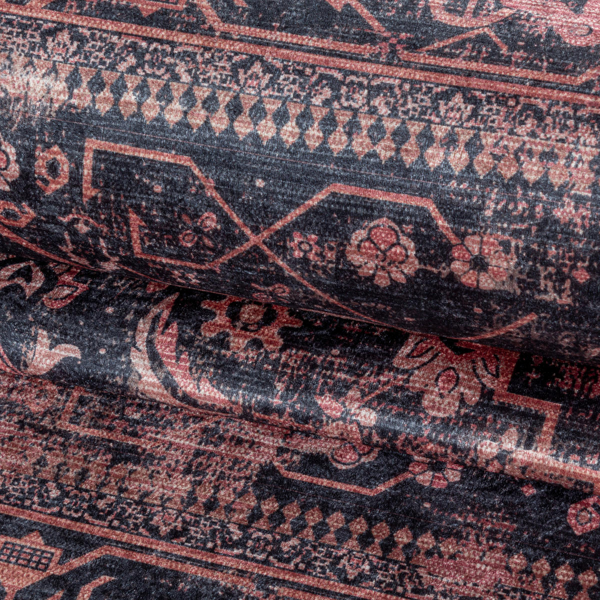 BĚHOUN, 80/250 cm, červená - červená, Design, textil/kůže (80/250cm) - Novel