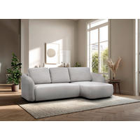 ECKSOFA PORTO Beige  - Beige/Schwarz, Design, Textil (270cm) - MID.YOU