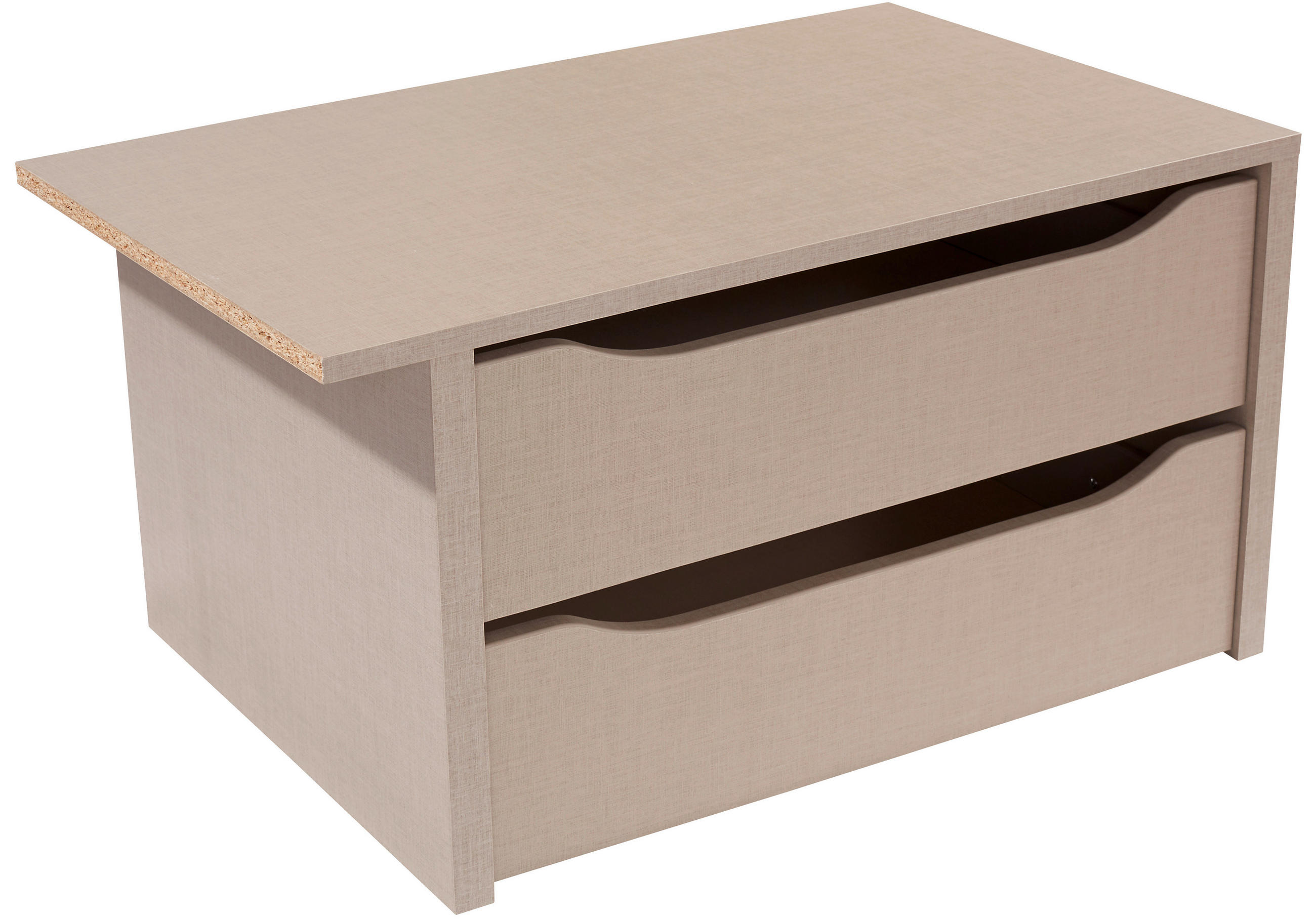 Schubkasteneinsatz Universal B: 88 Cm, Naturfarben, 2 Laden