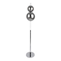 LED-STEHLEUCHTE 25/149,7 cm    - Chromfarben, Design, Glas/Metall (25/149,7cm) - Näve