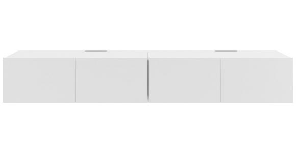 LOWBOARD Newniq  in 240/36,7/45 cm  - Weiß, Design, Holzwerkstoff (240/36,7/45cm) - Hom`in