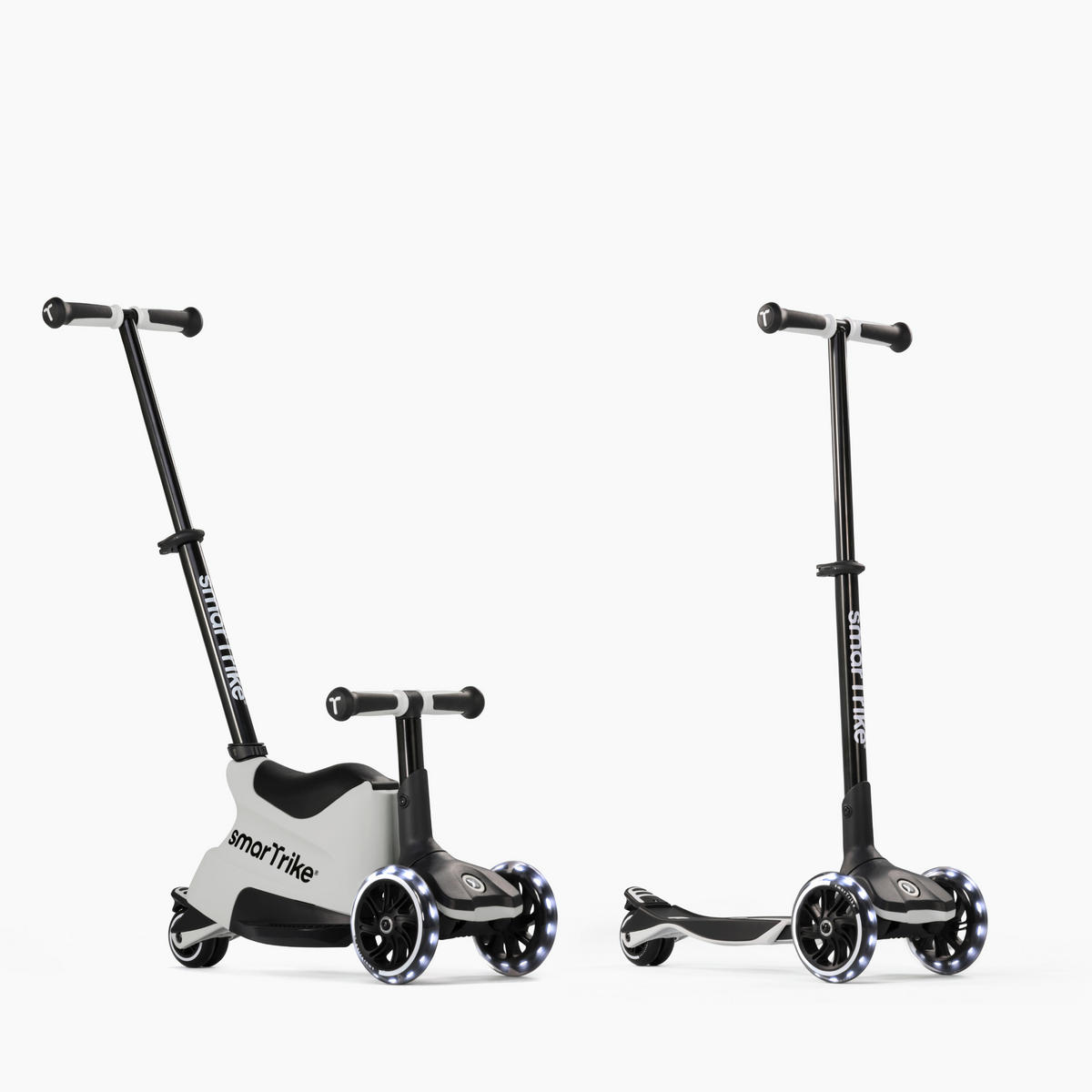 KINDERSCOOTER Xtend Ride-on  - Hellgrau, Basics, Metall (25/90/66cm)