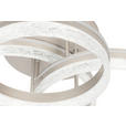 LED-DECKENLEUCHTE 72/63/22 cm   - Cappuccino, Design, Kunststoff/Metall (72/63/22cm) - Novel