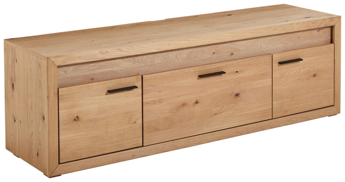 LOWBOARD  in 180/57/48 cm  - Schwarz, Konventionell, Holz/Holzwerkstoff (180/57/48cm) - Cantus