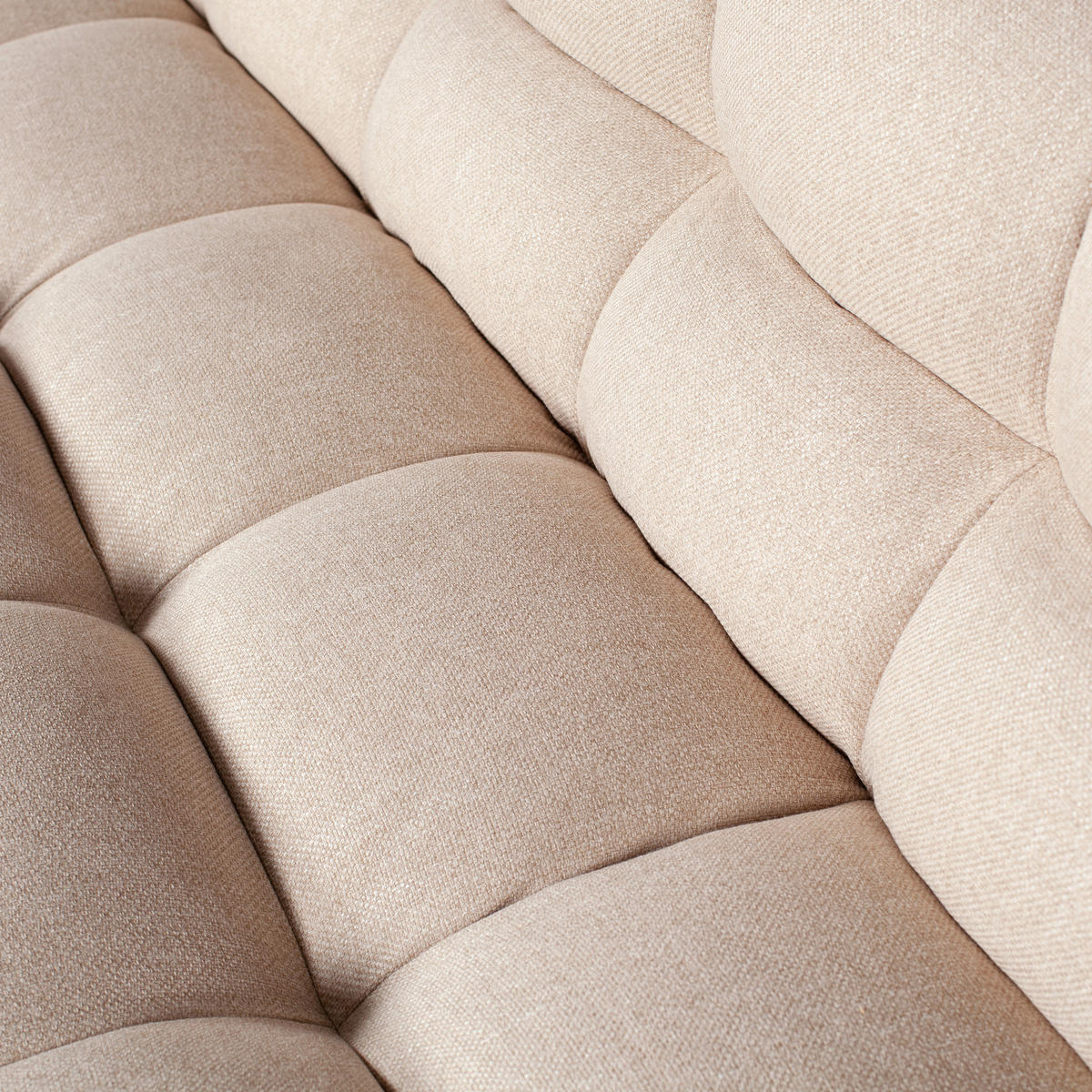 SESSEL in Sandfarben  - Sandfarben/Schwarz, Design, Kunststoff/Textil (100/79/92cm) - Livetastic