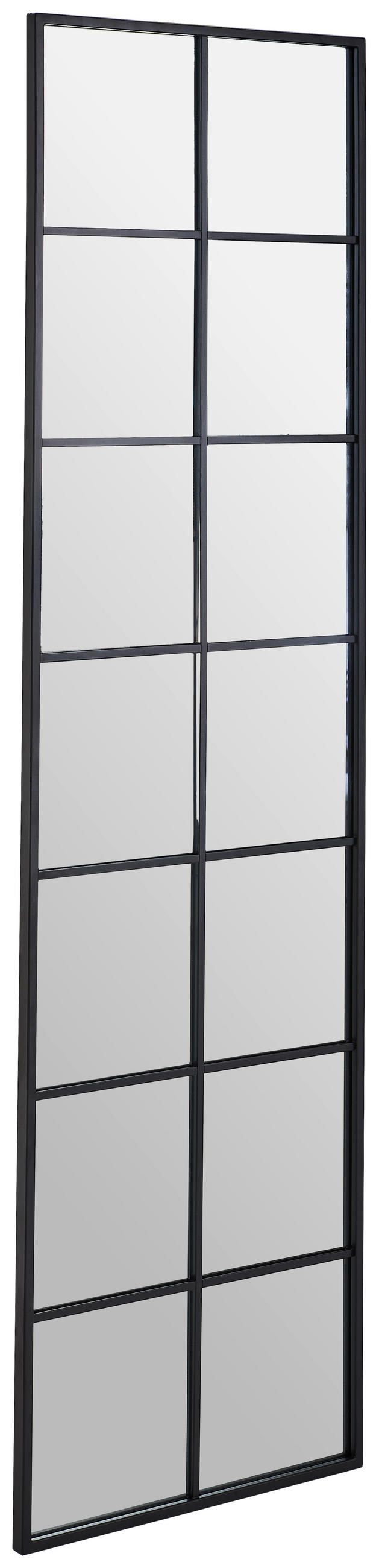 WANDSPIEGEL 40/140/1,6 cm    in rechteckig  - Schwarz, Trend, Glas/Holzwerkstoff (40/140/1,6cm) - Carryhome