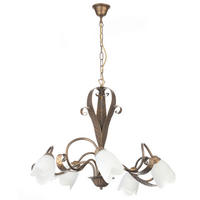 KRONLEUCHTER 70/100 cm   - Bronzefarben, Basics, Glas/Metall (70/100cm)