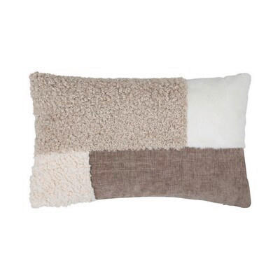 ZIERKISSEN 30/50 cm  - Braun, Basics, Textil (30/50cm)