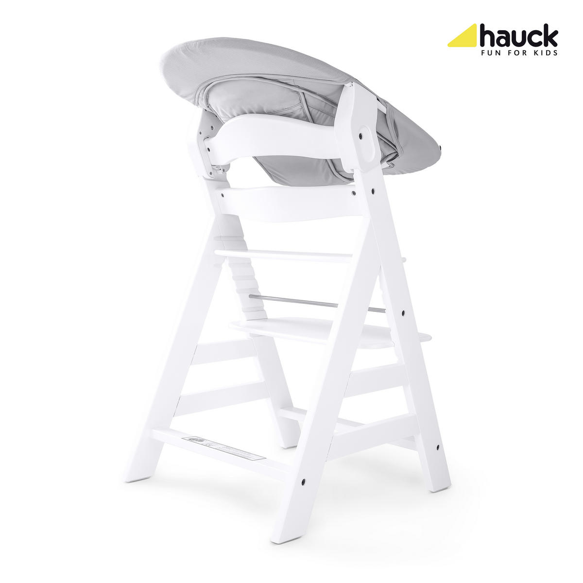 WIPPE ALPHA BOUNCER   - Weiß/Grau, KONVENTIONELL, Textil (66/49/45cm) - Hauck