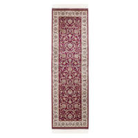 LÄUFER 80/250 cm My Babylon of Obsession  - Hellbraun/Rot, Design, Textil (80/250cm)