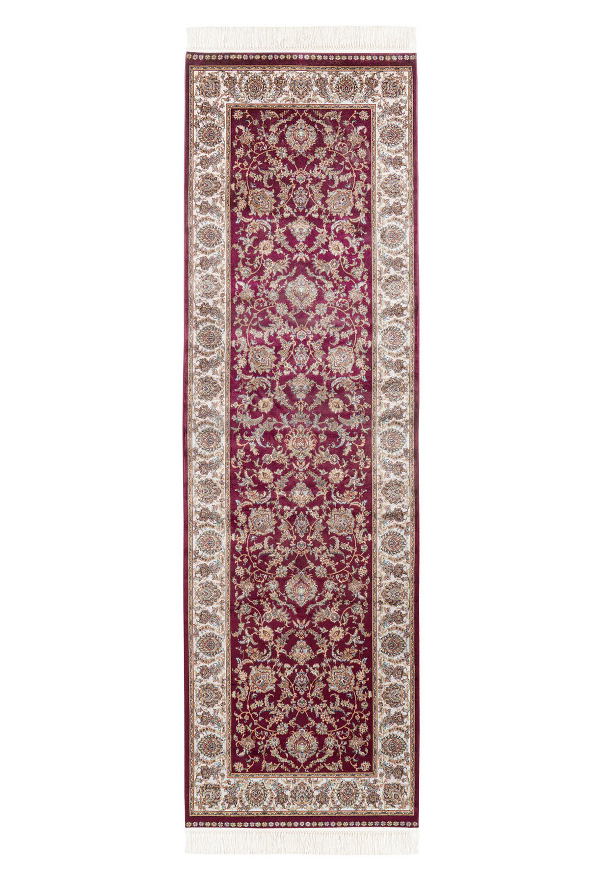 LÄUFER 80/250 cm My Babylon of Obsession  - Hellbraun/Rot, Design, Textil (80/250cm)