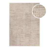WEBTEPPICH Wohnzimmer 133/190 cm Raymond Beige rechteckig  - Beige, Design, Textil (133/190cm) - Esprit
